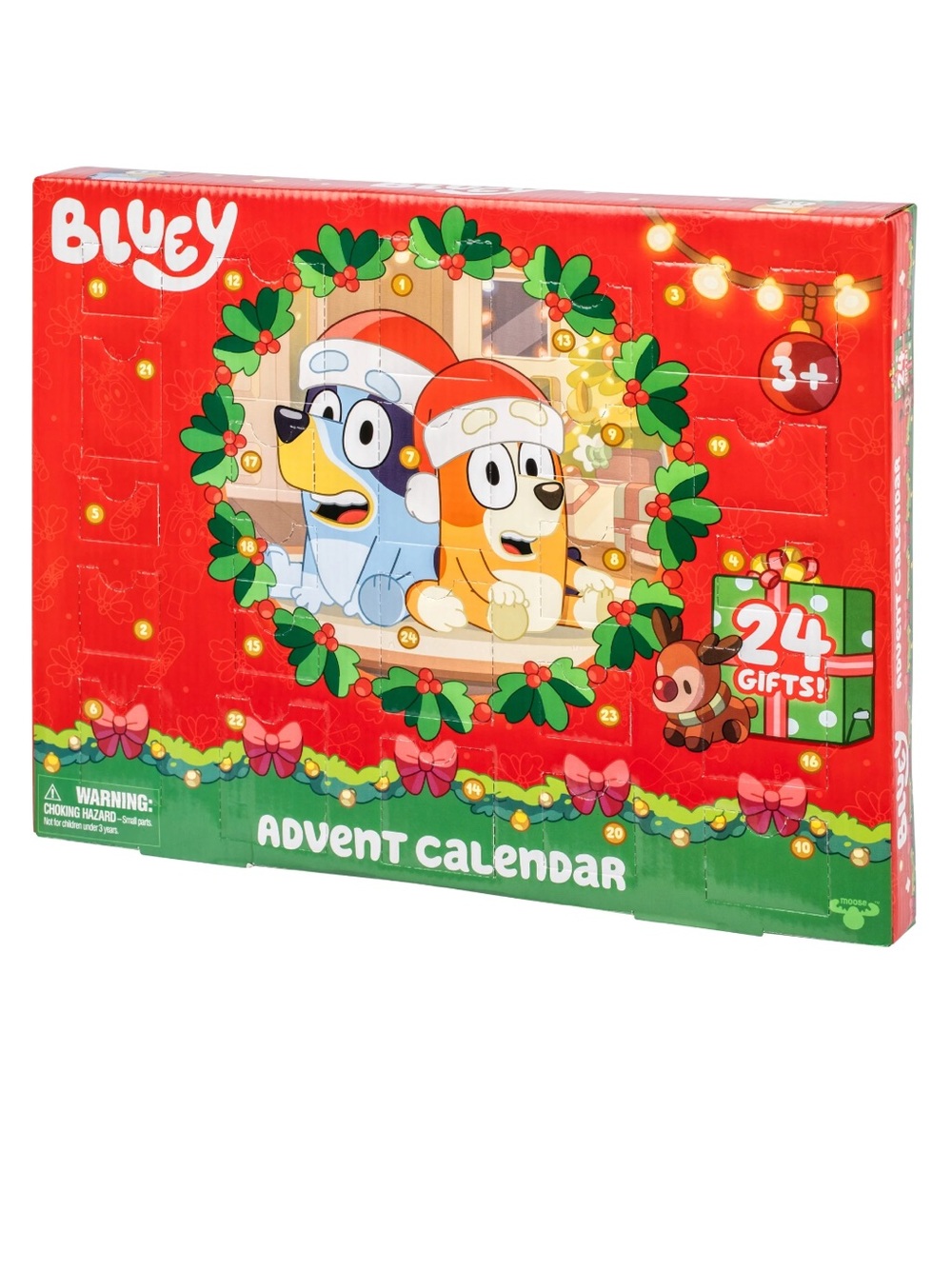 Bluey Mini Figure Advent Calendar | 24 Surprises! Countdown to Christmas
